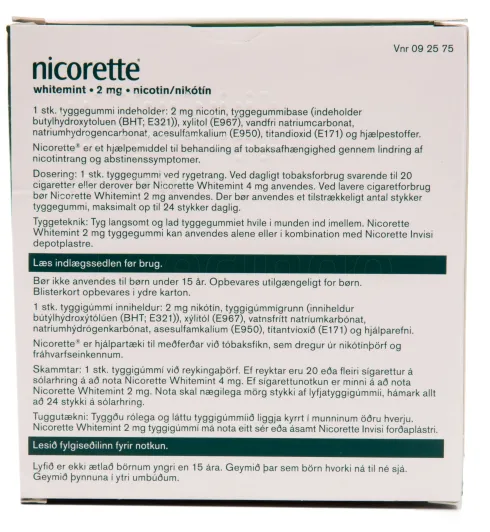Whitemint 2 mg